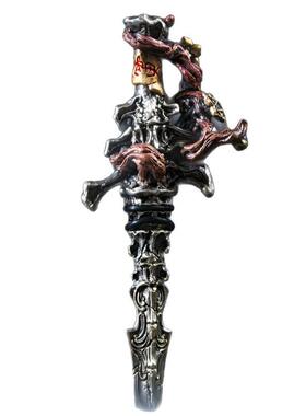 玄墨养剑葫手芦摆件件道系福A1695禄把工位情绪定器稳铜葫芦挂件