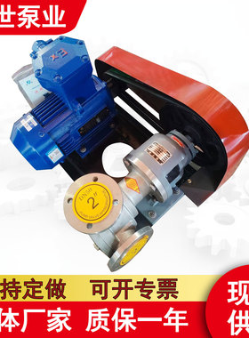 NCB10-0.6高粘度转子泵化工涂料乳胶油漆树脂泵内啮合齿轮泵头