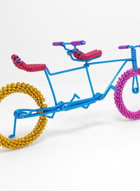 热卖地摊手工自行车创意景区民族特色旅游工艺品