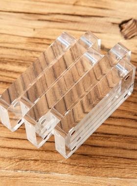 女孩透明亚克力diy麻将咕卡砖块儿童玩具贴纸磁吸相框咕咕盘创意