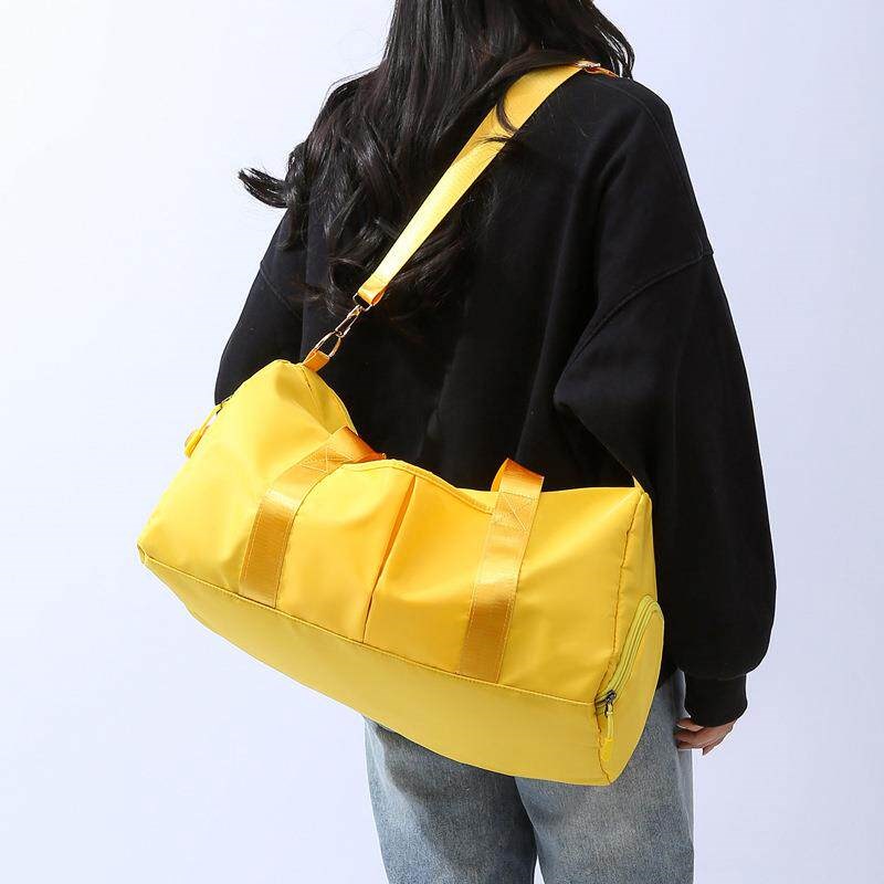 Travel bag dry and wet separation sports yoga bag fitness bag large capacity short trip training LOGO