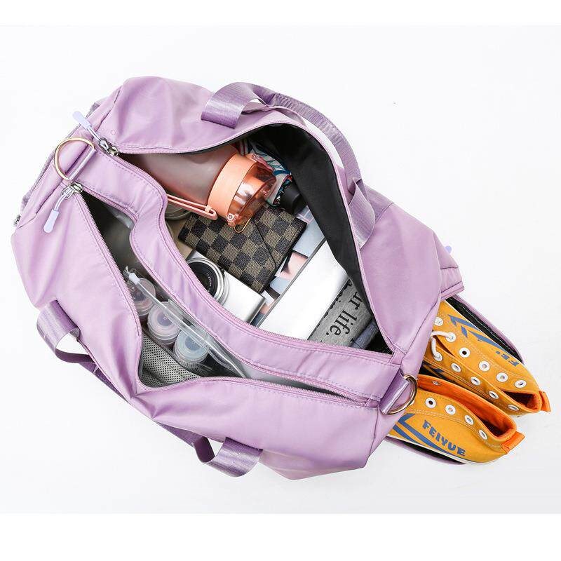 Travel bag dry and wet separation sports yoga bag fitness bag large capacity short trip training LOGO