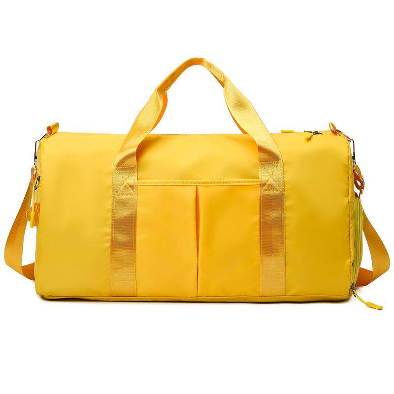 Travel bag dry and wet separation sports yoga bag fitness bag large capacity short trip training LOGO