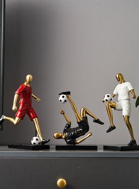 5VZ简7现件代约足球摆客厅酒柜玄关电视柜装F7656S69饰品男孩房间