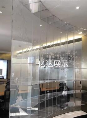新克力弧形透款LAL明吊柜亚办公室会议室装置