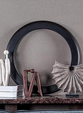 现电代简约时光人物件摆样板房客厅玄关024柜家视居艺术软装