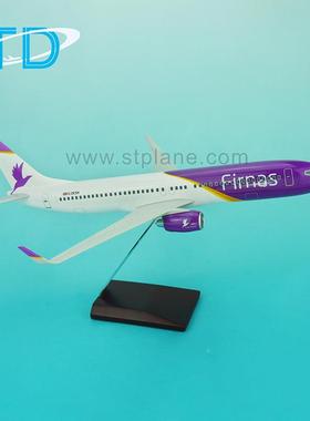 波音客机FirnaB737-800s航空模B737800仿真比例1/脂100树飞机-型