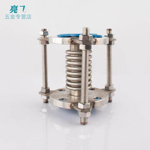 不锈钢补偿器波纹膨胀节304 316L 310S排烟管船用伸缩节DN300 500 - 图3