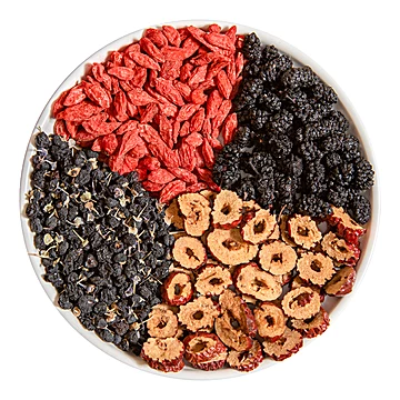 滋补养生茶桑葚红枣红枸杞黑枸杞5袋[1元优惠券]-寻折猪