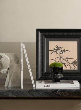 中古风电表箱玄关装饰画挂画餐边柜斗柜桌面摆画氛围感软装饰摆件