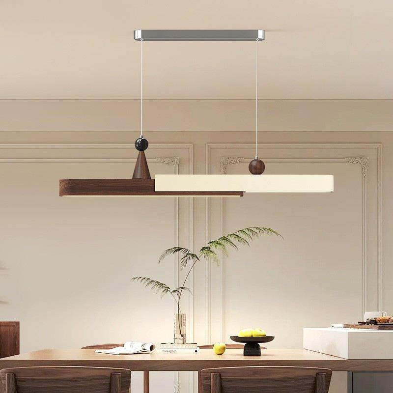 法式餐厅吊灯中古风餐桌吧台灯设计感护眼创意极简一字长条灯吊灯,淘宝优惠券,粉丝福利购,淘宝优惠卷