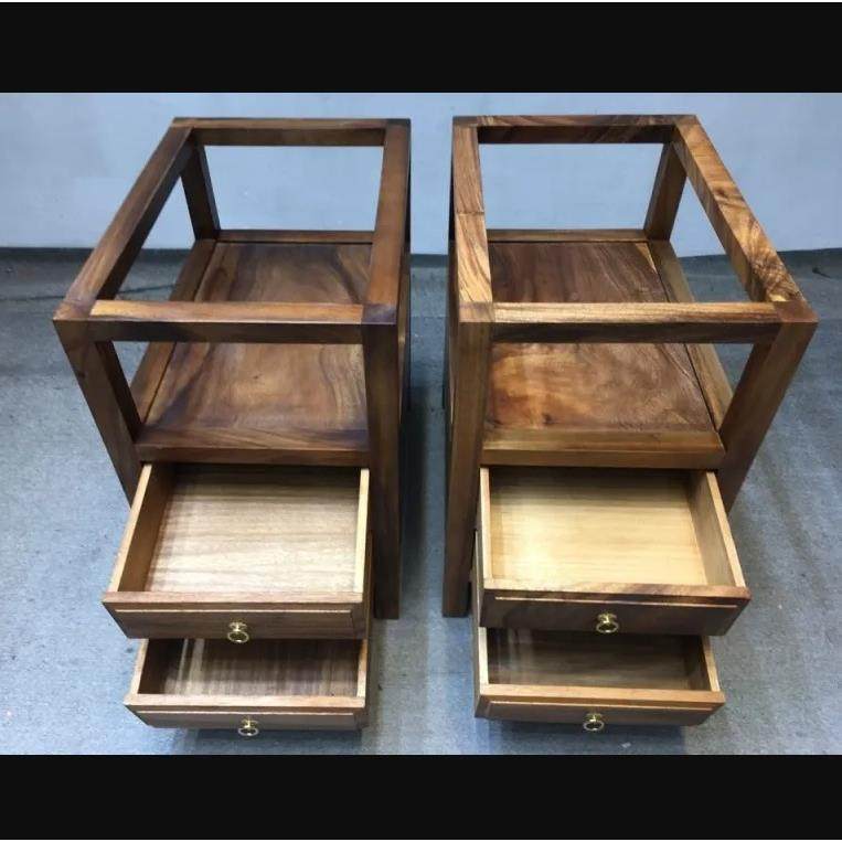 胡桃YEP木柜子支架实木大板脚奥办公桌件坎桌腿配支架两个抽架屉,淘宝优惠券,粉丝福利购,淘宝优惠卷