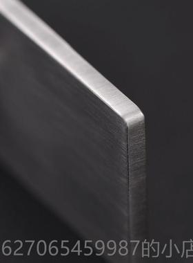 正品9光面无字牌吊坠男 99纯银项链空白平安军牌饰品刻字 上牌尊