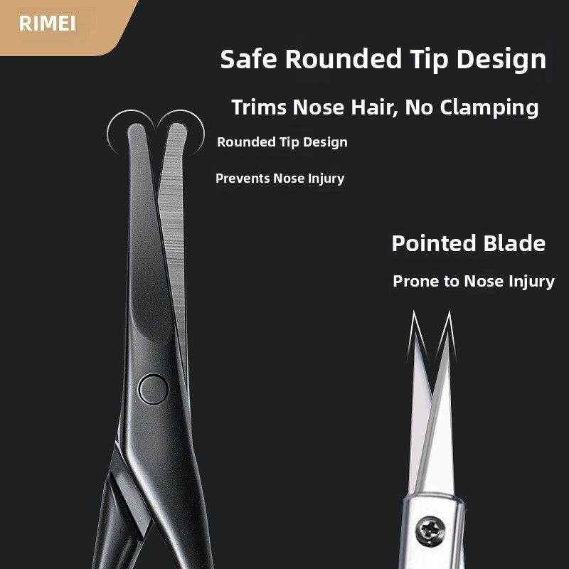 鼻毛剪刀不锈钢修眉刀男女圆头小剪刀手工修眉剪刀美容剪刀,淘宝优惠券,粉丝福利购,淘宝优惠卷