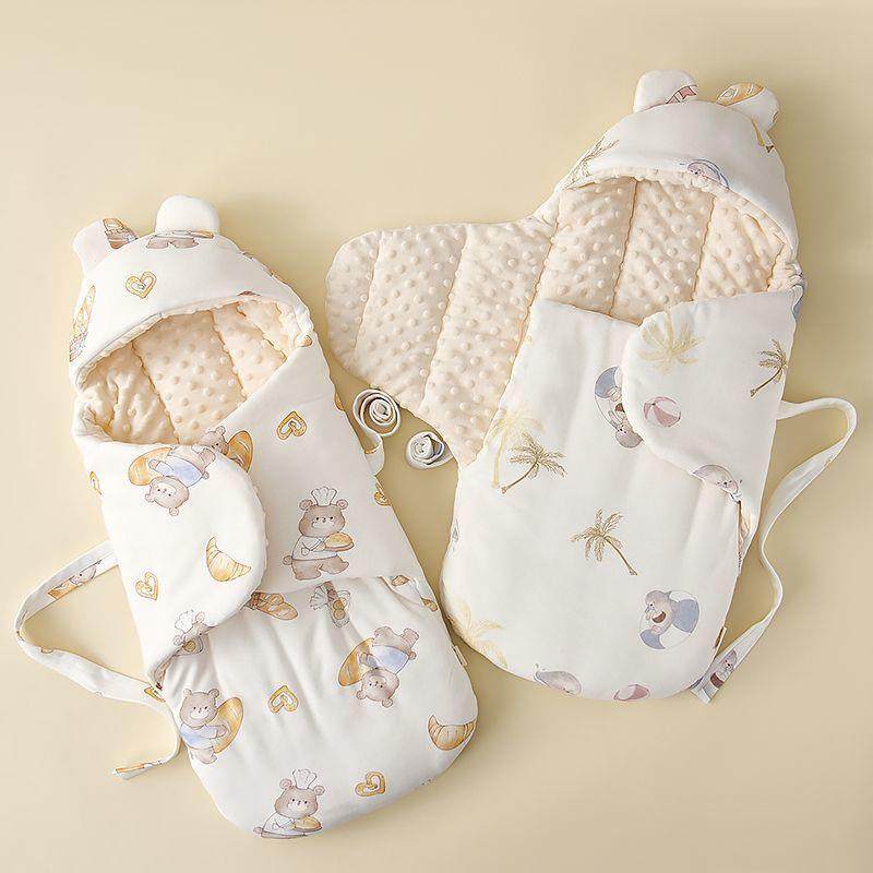 新生儿纯蝶棉包被厚类加秋冬抱被LGM防惊跳蝴a襁褓睡袋产房包单用,淘宝优惠券,粉丝福利购,淘宝优惠卷