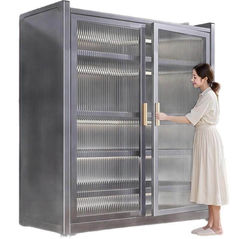 厨房置物架落地多层家用收纳柜子微波炉烤箱防尘多功能橱柜储物柜,淘宝优惠券,粉丝福利购,淘宝优惠卷