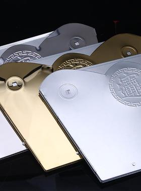 不锈钢烧宝桶元宝炉化宝桶烧纸钱烧金桶烧经桶聚宝盆折叠