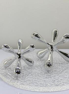 代金色树脂创艺现术摆家居样UTT板房间办公楼软装饰品售楼处摆意