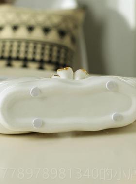 高档瓷鸳鸯摆件卧室工陶艺品礼创意家居饰品摆设婚品送新朋友结婚