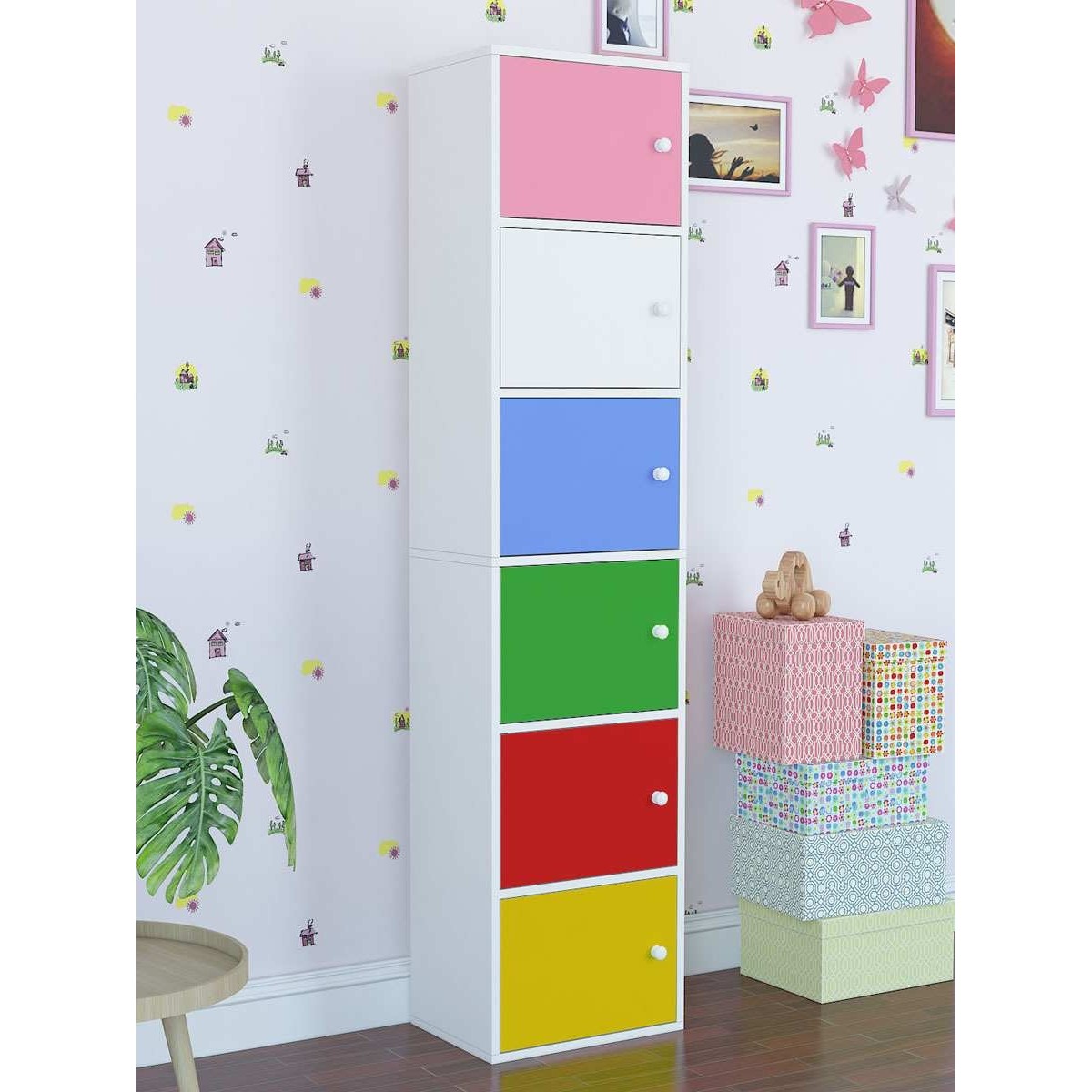 加大全带锁木质柜子储物柜带门自由组合简易书柜书架收纳新品,淘宝优惠券,粉丝福利购,淘宝优惠卷