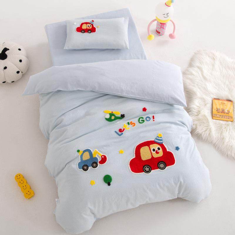 幼儿园入被子三件ltao9237套园宝宝专被套被褥六件套儿童床品用纯,淘宝优惠券,粉丝福利购,淘宝优惠卷
