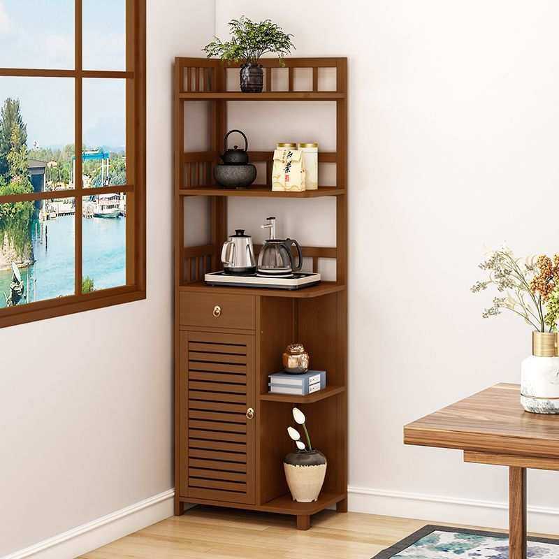 北欧落地转角柜客厅三角形收纳储物柜现代简约拐角茶柜多功能新款,淘宝优惠券,粉丝福利购,淘宝优惠卷