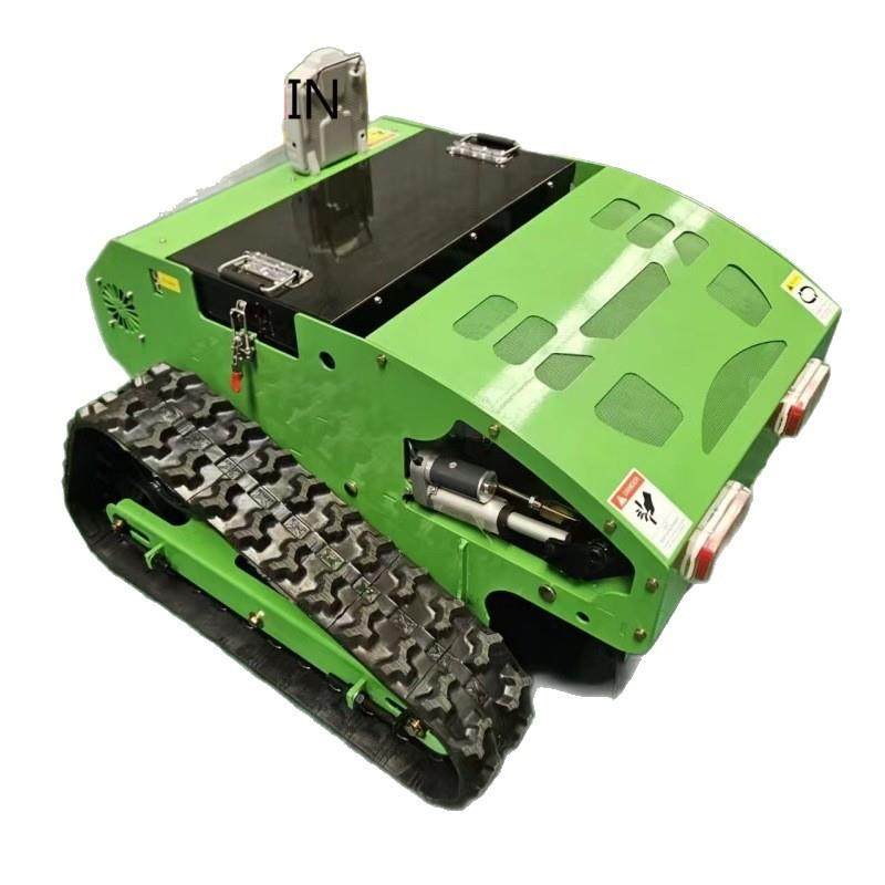 履带式小型遥控割草机堤坝山坡碎草机电动众源四驱果园树林除草机,淘宝优惠券,粉丝福利购,淘宝优惠卷