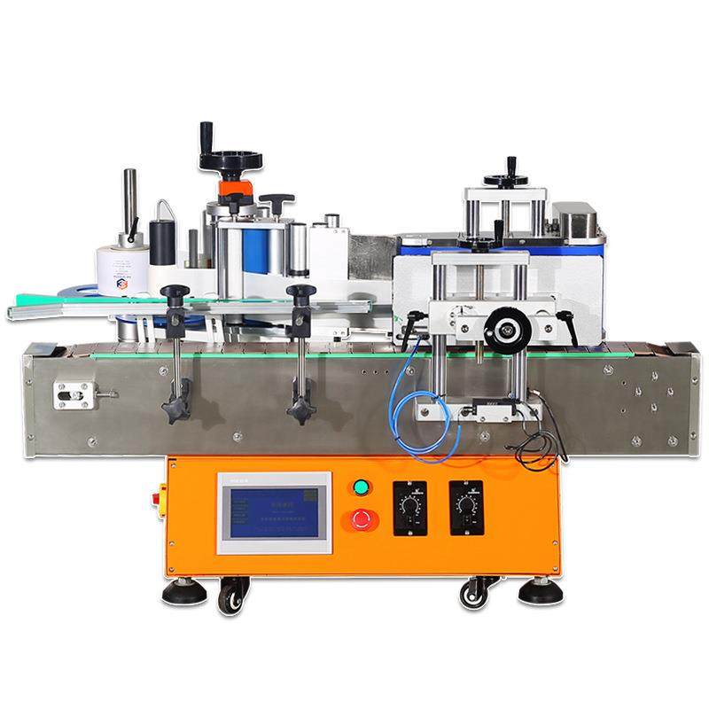 全自动桌面式搓滚圆瓶贴标机PE塑料六角玻璃瓶白红酒不干胶标签机,淘宝优惠券,粉丝福利购,淘宝优惠卷