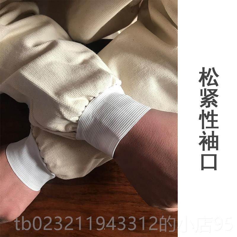 高档白帆布反罩衣棉电焊倒穿衣作服焊接切割劳保抗火工花穿飞溅工,淘宝优惠券,粉丝福利购,淘宝优惠卷