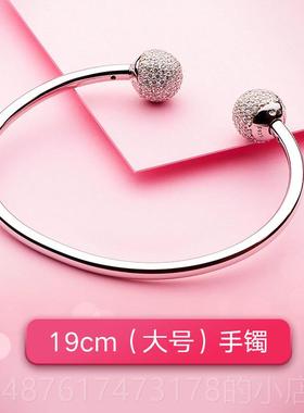 正品925纯女性开格放手可炼，访问的豪华和简单的风小众设计流行