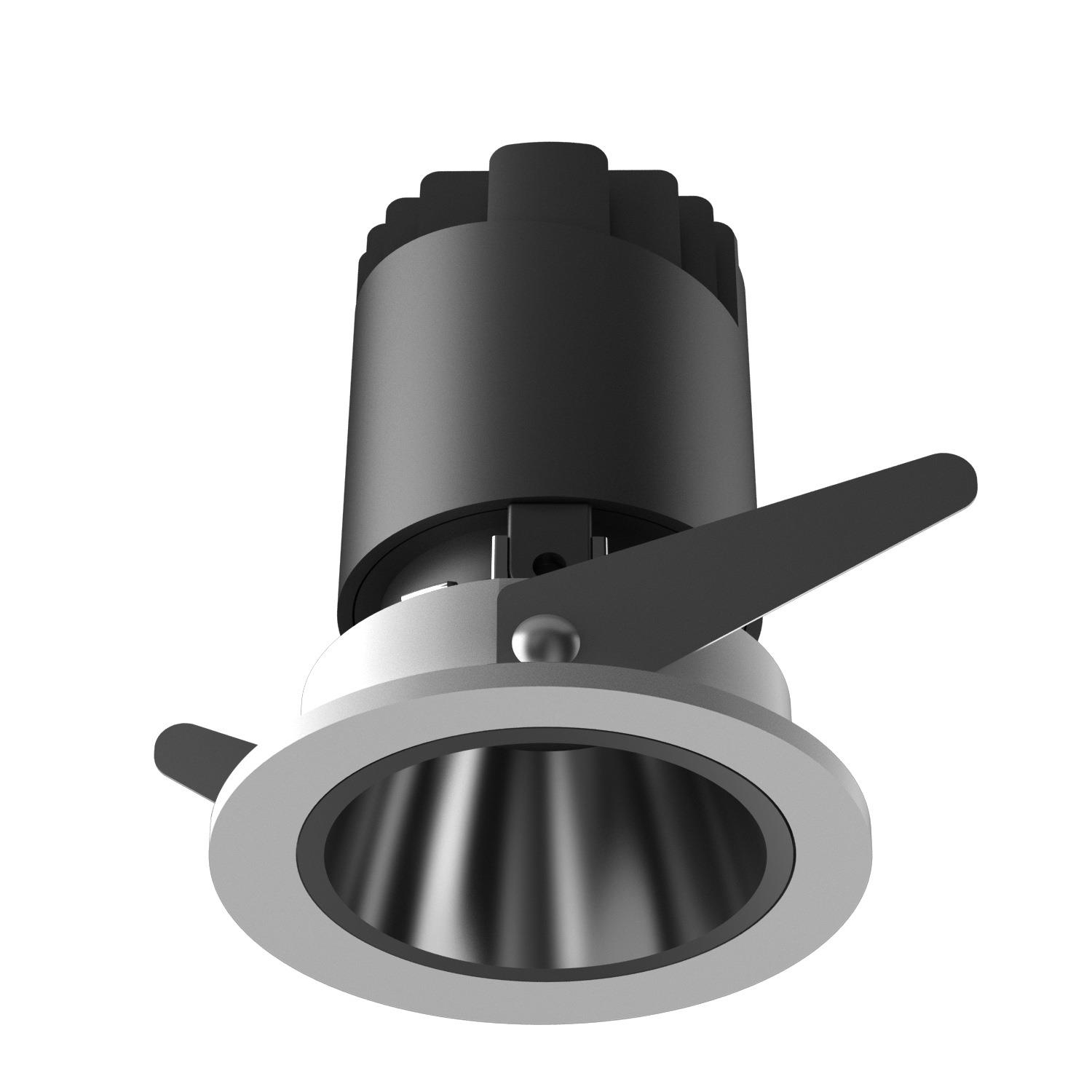 Embedded hotel wall washing spotlight led ceiling light anti-glare engineering small spotlight high display adjustable angle cob downlight