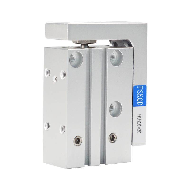 亚德客型气动滑台气缸侧滑带导轨MXH/HLH6/10/16/20-5/10/15/20 - 图3