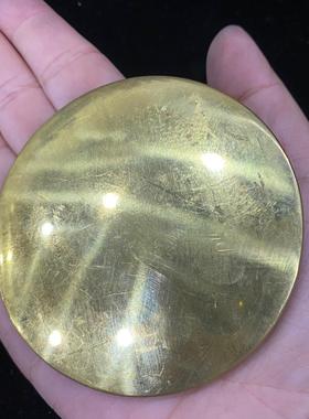 复古结婚铜镜新娘压腰怀镜婚礼喜庆用品铜压腰小圆镜子门口铜镜