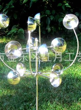 独立站亚马孙新款行星风车 户外