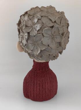 创意树脂工艺品吹泡泡男孩摆件办公桌装饰工作室书柜现代简约家居