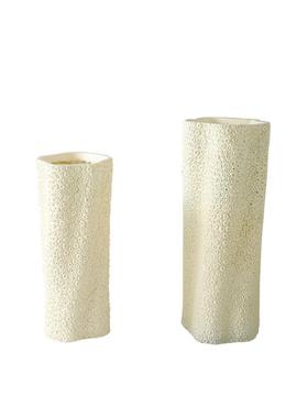 现代创意客厅花瓶文艺干花居花瓶摆件插花白色简约树脂装饰