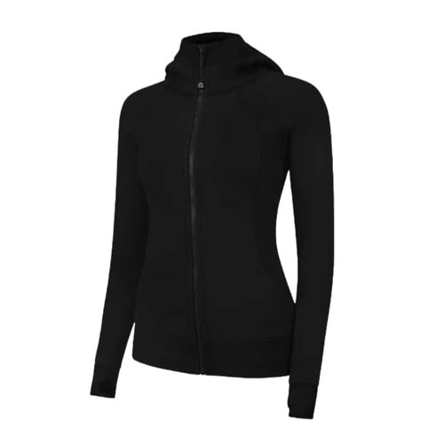 代购直邮 lululemon Scuba系列薄绒修身全拉链运动连帽衫卫衣现货 - 图3