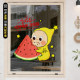 Year of the Horse Decorative Stars and People to Accompany You in the New Year Static Stickers
