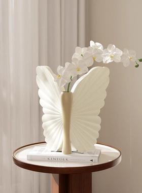 古风简寂约艺术瓶花摆件蝴蝶D012409W中姹风小众客厅玄关柜边几家