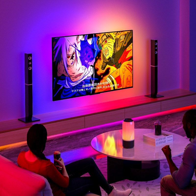 电视背景灯带RGB氛围灯电视机随屏同步追光电竞房间屏幕背光灯条,淘宝优惠券,粉丝福利购,淘宝优惠卷