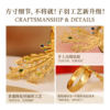 Phoenix intangible cultural heritage filigree sterling silver enamel ring for women