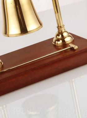 正品瑞象铜红 黄底座敲木钟摆件酒吧摆件铜钟平安家居办公室风水