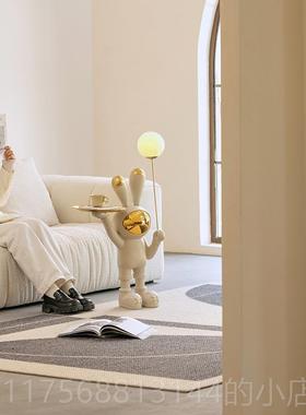 正品空兔太轻奢地高档落落地大摆件客厅电视高柜级感软装饰品