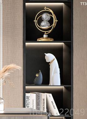 正品艺风电水起摆件轻奢高档生客厅玄关酒柜视柜办公室书架术软装