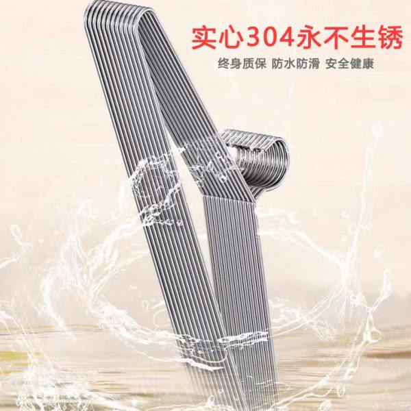 大衣架晒被子304不锈钢加粗实心家用晒床单被套浴巾特大加长衣架,淘宝优惠券,粉丝福利购,淘宝优惠卷