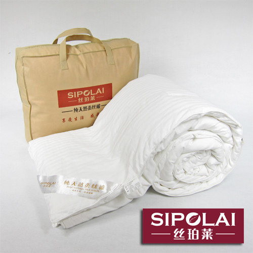 6斤蚕丝被子 纯手工桐乡桑蚕丝被被芯 净重4斤春秋被冬被被子特价,淘宝优惠券,粉丝福利购,淘宝优惠卷