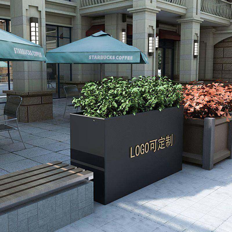 外锈钢花箱定户作露台商业广场隔断种植箱不方形花厂家直供长坛铁,淘宝优惠券,粉丝福利购,淘宝优惠卷