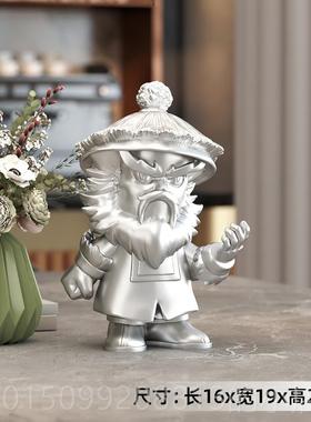 正品创意人物面小工摆件办公装室位摆桌设网红趣味搞怪饰品生日礼