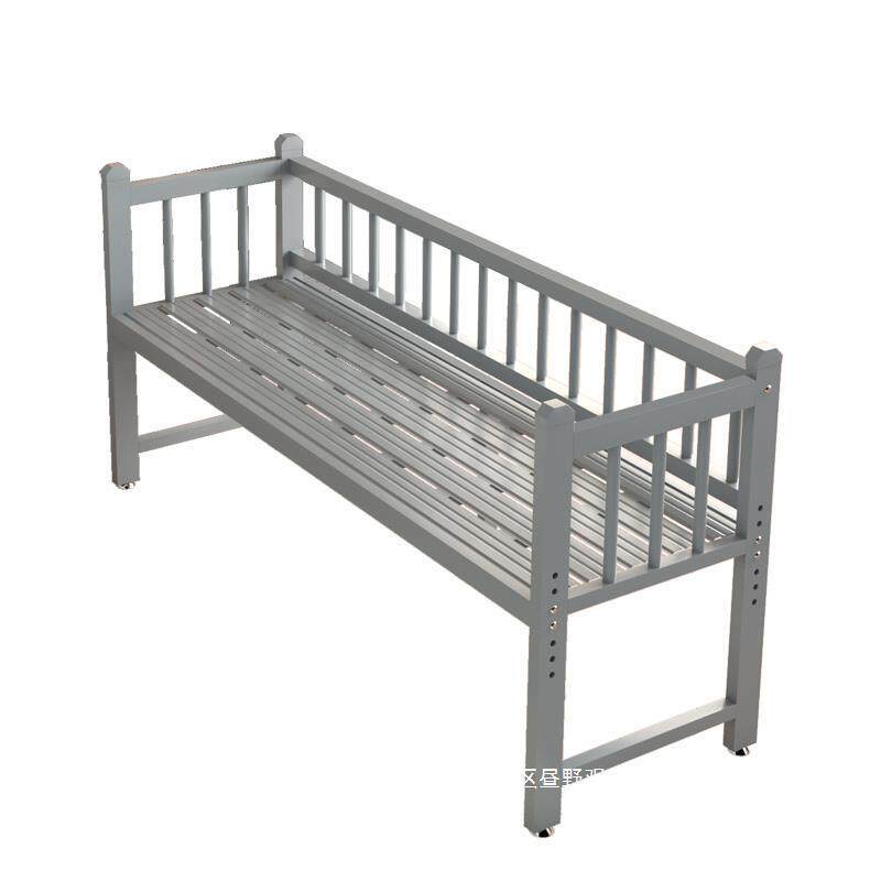 婴床dby-1115儿加高铁艺宝宝拼接小床衔接童可升降延边儿护栏防摔 - 图3