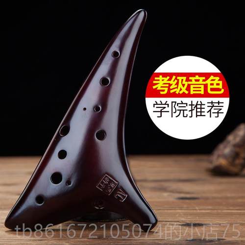 高档子韵陶笛1西2孔SC调初学入门小众乐专器可携式小型业龙女生自 - 图2